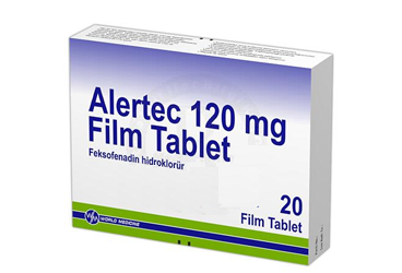 ALERTEC 120 MG 20 FILM TABLET